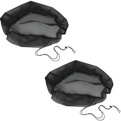 2PCS/Set Mesh Cover For Rain Barrels Waterproof Cover Water Collection Buckets Protective Cover Rain Harvesting Tool Protector
