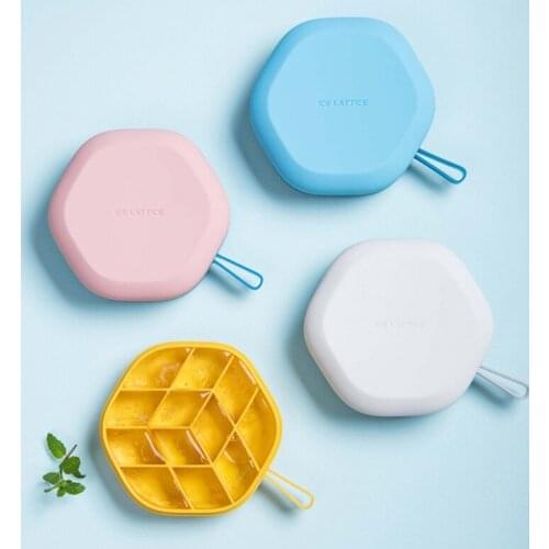 Diy Silicone Ice Cube Mold Easy-Release Refrigerator Reusable Ice Cube Maker Tray Chocolate Mold Bar Accessories