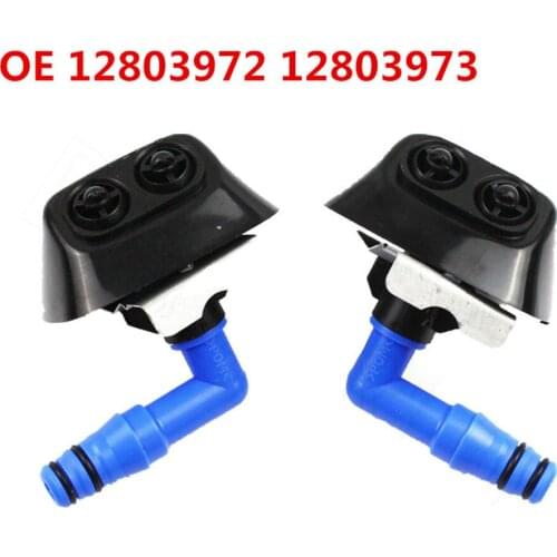 Left + Right Headlight Washer Jet Nozzle For Saab 9-3 2004-12 12803972 12803973 90508376 32101250 Bumper Headlamp Headlight
