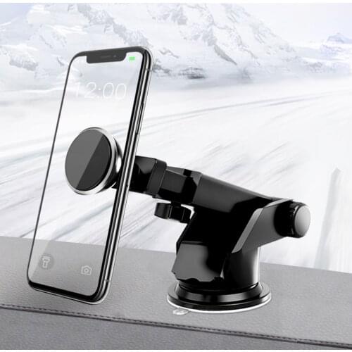 Suporte Porta Celular Windshield Universal Magnetic Telefon telefoonhouder auto Mobile Phone Stand Car Holder Smartphone Voiture