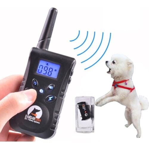 500m Remote Dog Training Collar Waterproof,Electric Shock Collar Dog Training With Vibration/Shock/ Sound For Two Dog