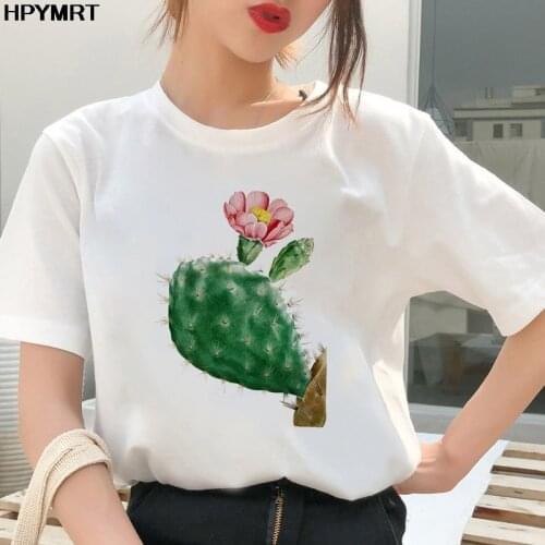 Womens T Shirts Tops Lotus Graphic T-shirts Women Tees New Summer Harajuku Ladies Tshirt Oversized Fashion Short Sleeve Female