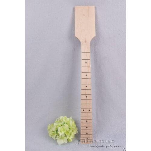 1pcs Electric guitar neck 22 fret Maple wood Fretboard Truss Rod Unfinished #875