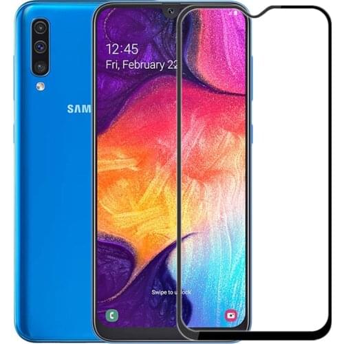 3D Original Protective Glass For Samsung Galaxy A50 A12 A51 A71 A40 A70 A31 M21 A10 A21s Tempered Glass on Samsun A 50 A 51 Film