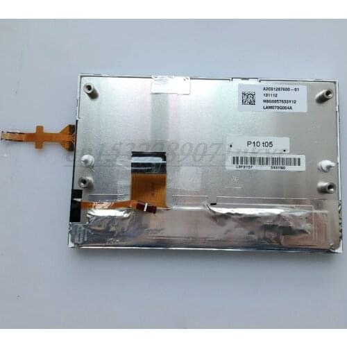 Brand NEW 7.0 inch LCD Screen LAM070G004A GCX156AKM-E LCD Panel For Peugeot 208 LCD Display + Touch Screen Car Navigation
