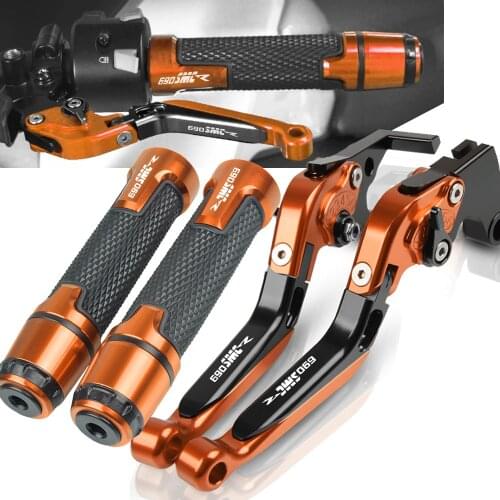 For 690SMC-R 690 SMCR 2012-2013 Accessories Motorcycle Brake Handle Clutch Lever CNC Aluminum Adjustable Clutch Brake Levers