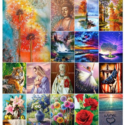 5D DIY Diamond Painting Cute Animal Cat Cross Stitch Kit Full Drill Embroidery Mosaic Art Picture of Rhinestones Home Decor Sale