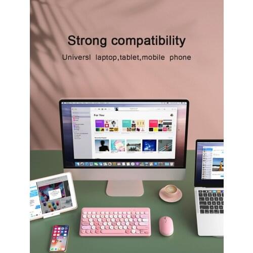 Bluetooth Wireless Keyboard Mouse Set Magic Keyboard Mouse Combo For ipad Phone Tablet PC