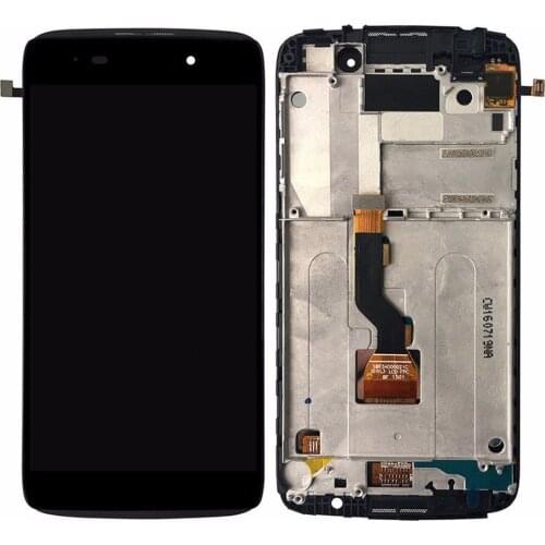 For Alcatel One Touch Idol 3 4.7 LTE / 6039 LCD Screen and Digitizer Full Assembly with Frame