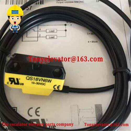 Escalator Step Missing Sensor QS18VN6W