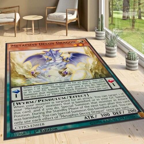 Dragon Carpet, Dragon Rug,Anime, Hype Beast Rug,Custom Rug,Manga Rug, 3d Print Rug, Kids Room Rugs, Anime Rug,Yu Gi Oh