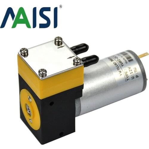 MAISI DC 12V 50Kpa DC Micro Vacuum Pump Pumping Air Pump Air Sampling Liquid Pump