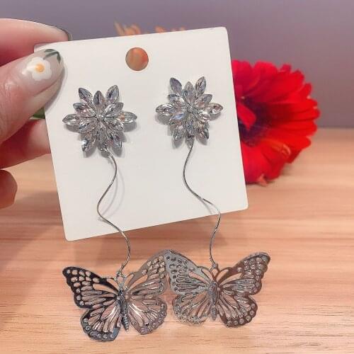 Fashion Gold Color Heart Geometric Drop Earring for Women Brincos Vintage Earring 2020 Irregular Korean Jewelry