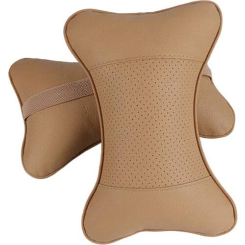 Car Safety Seat Headrest Head Neck Rest Car Head Neck Rest Pillow Cushion Car Styling Accessories 2pcs