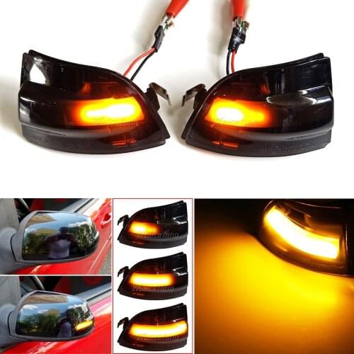 For Ford Focus 2 MK2 2004-2008 C-MAX Dynamic Turn Signal Light LED Side Wing Rearview Mirror Sequential Indicator Blinker Lamp