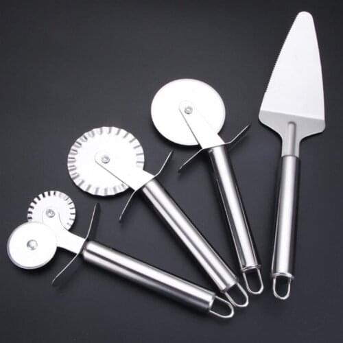 1pc Pizza Cutter Stainless Steel Knife Cake Tools Pizza Wheels Scissors Ideal Pizza Pies Waffles Dough Cookies Kitchen gadgets