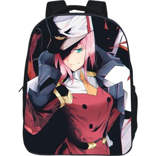 Darling In The Franxx Backpack Children Bag Students Small Backpacks Boy Girl Bags Fashion Casual Daypacks Kids Rucksack Gift