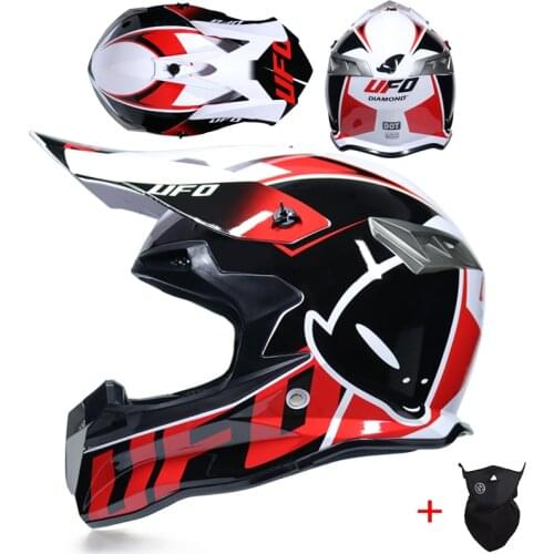Off-road Mountain Full Face Helmet Ghost Motobiker Mask Helmet Classic Bike MTB DH Racing Helmet Motocross Downhill Bike Helmet