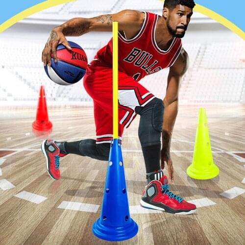 Sport Football Soccer Rugby Training Cone Cylinder Outdoor Football Train Obstacles For Roller Skating
