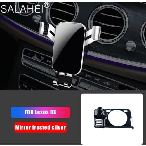 For LEXUS RX 450hL 2020 Style Accessories Auto Phone Holder For Air Vent Mount Cell in Dashboard Clip For Smartphone GPS Stand