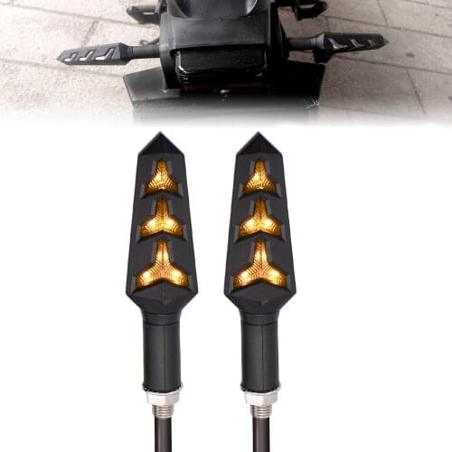 12V LED Motorcycle Indicators Flowing Turn Signal Lights Turning Indicators For honda F2 F3 F4 F4i CBR600RR CBR600 CBR750RR