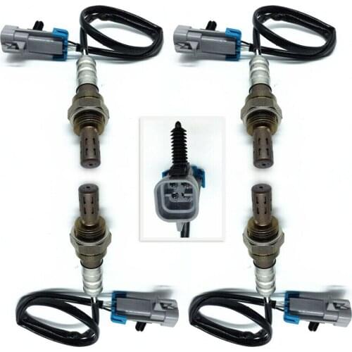 TIANBANG 4pcs Upstream+Downstream Oxygen Sensor 234-4650 8972873520 12559850 For 02-03 Isuzu Rodeo Sport 2.3L/02 GMC Sonoma 4.3L