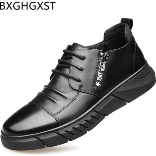 Casual Shoes Men Formal Dresses Luxury Designer Italian Men Shoes Leather Fashion Black Shoes Men 2020 Hommes Chaussures Tenis