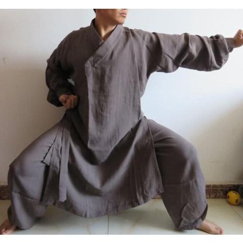 22color high quality Cotton& linen wudang tai chi clothing Taoist kung fu robe uniforms martial arts wushu suits