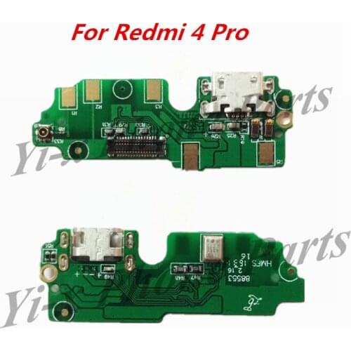 10PCS/Lot USB Charging Port Flex Cable For Xiaomi Redmi 4 pro Dock Connector Charging Port Board Repair Parts
