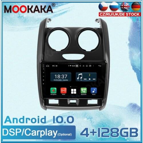 128GB Android 10 For Renault Duster 2015-2020 Car Radio GPS Navigation Multimedia Player Radio Tape Auto Stereo Headunit Carplay