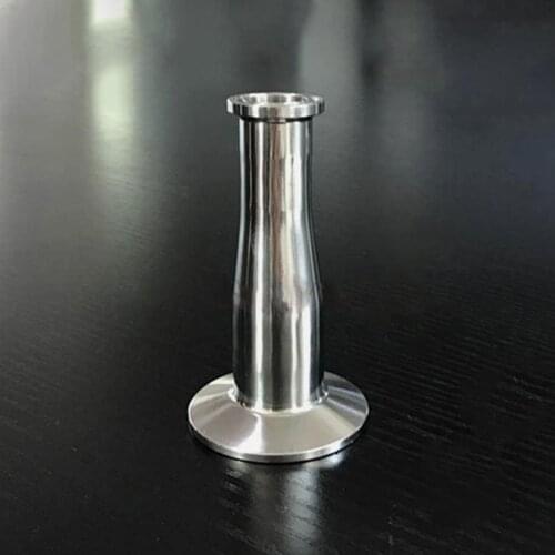 38mm x 32mm 1.25" Pipe OD 1.5" Tri Clamp x 1" Tri-Clamp SUS 304 Stainless Sanitary Reducer Fitting Homewbrew