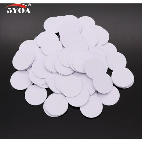 50pcs Ntag215 NFC Card Ntag 215 Coin Chip Tag For TagMo Forum Type2 NFC Tags Free Shipping