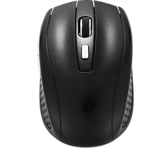 6 Buttons 2.4G Wireless Mice 1200 DPI Mice For Computer PC Laptop Gamer Black Blue Silver Color Bluetooth Mouse