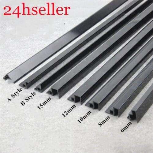 Aquarium fish tank PVC plastic chute fish tank double deck side strip double deck chute side strip double deck push-pull chute