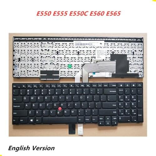 Laptop English Keyboard For LENOVO IBM Thinkpad E550 E555 E550C E560 E565 Notebook Palmrest Cover Upper Cover