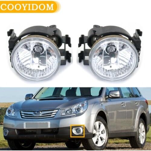 Car Front Bumper Fog Light FogLamp Driving Lamp For Subaru Outback 10-2012 Legacy 2008 2009 Impreza 2011-2014 WRX STI 2013 2014