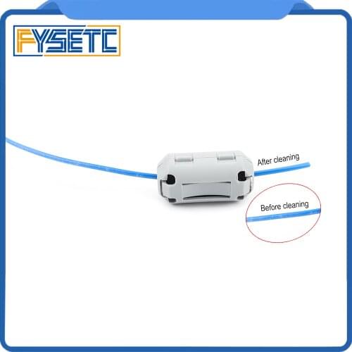 3pcs/lot 3D Printer Parts 1.75 Filament Filters Cleaner Blocks Flame Resistant Rubber Foam Wiped Off Debris for PLA ABS PETG