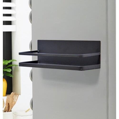 Kitchen Shelf Refrigerator Side Magnetic Absorption Storage Rack Bathroom Storage Storage Rack Shelf Refrigerator Side Shelf