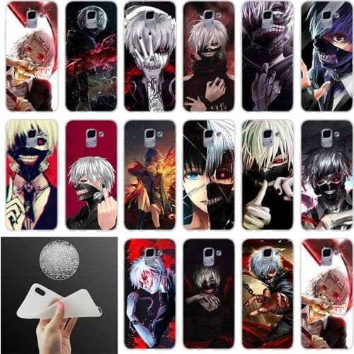 Soft Phone case Cover Anime Terror Tokyo Ghou FOR Coque Samsung Galaxy J6 J4 J8 J7 2018 Plus J3 J5 J7 Prime Pro 2017 2016 Casse