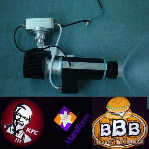 Exterior 30W LED Projecteur Image Publicitaire Gobo InLight Effect Outdoor Wall Advertising Spot Projector Light Free Shipping