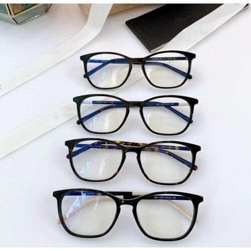 2019 NEW Small size Women Fashion ch3281 Eyewear Acetate Frame Eyeglasses Prescription Myopia Eye Glasses optical lens box case