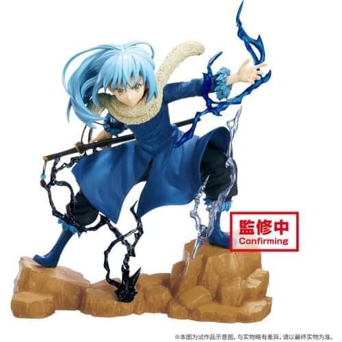 Regarding My Rebirth and Becoming A Slime Rimuru Tempest Fighting Stance Anime Figures Model Toy Collectibles Model Toys
