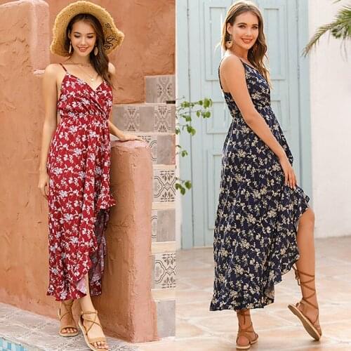 Летние платья с принтом OllyMurs China At AliExpress