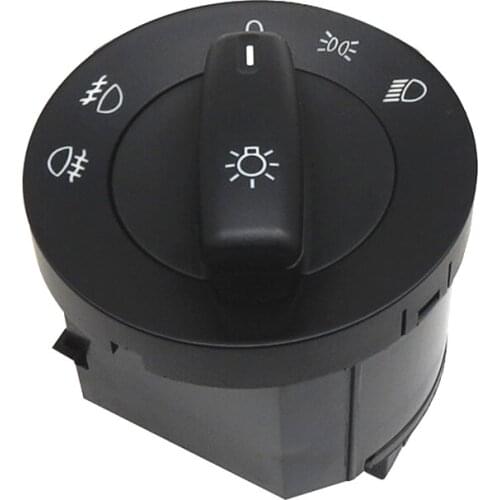 Headlight Switch Fog Lamp Knob Regulator 1K0941431Q For VW Volkswagen Golf MK5 6 Caddy EOS JETTA TOURAN Tiguan Passat