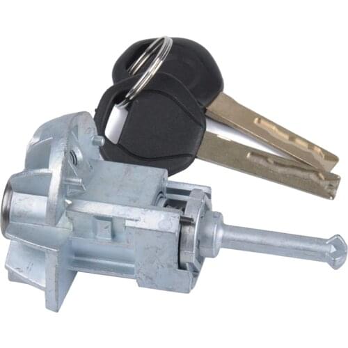 Fits For BMW E46 3 LEFT DRIVER DOOR LOCK CYLINDER BARREL ASSEMBLY W/ 2 KEYS