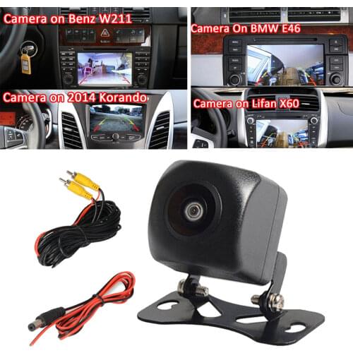 Universal Vehicle Car Rear View Backup Camera Auto HD Night Waterproof Kit 170 Wide Angle Reversing Guide Acc Spare Parts
