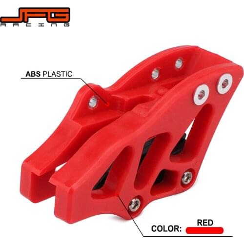 Chain Guide Guard Protection For HONDA CRF250R CRF450R CRF250X 2007-2014 CRF450X 2008-2014 Dirt Bike RED Motorcycle