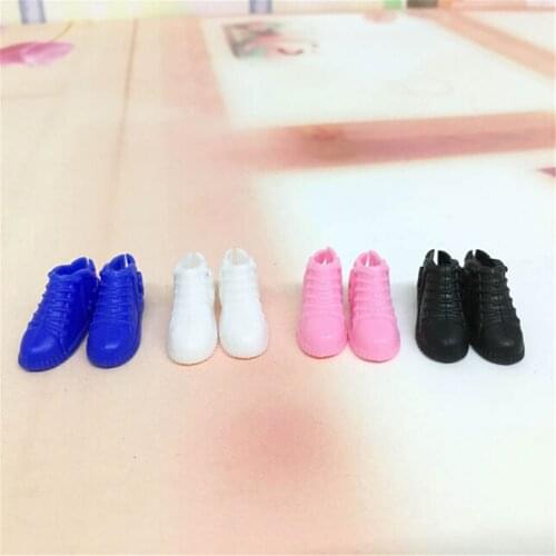 4Pairs Newest Original Fashion Cute Shoes Doll Shoes For 1/6 Doll Shoes Best Gift Doll Accessories Wholesale