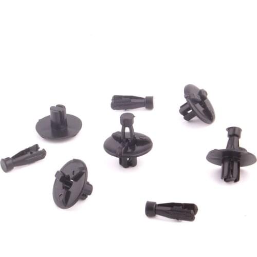 50pcs Engine Cover Nylon Push-Type Retainer Clips 53259-0E010 For RX450h RX350 ES350 IS250 IS350 RX400h Car Clip