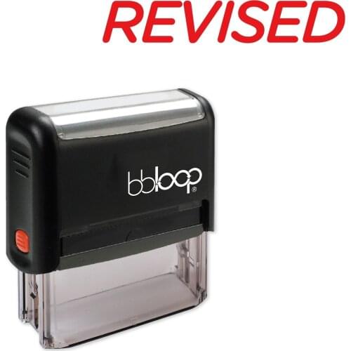 Bbloop Revised w/Italic Round Style Font and Design Self-Ink